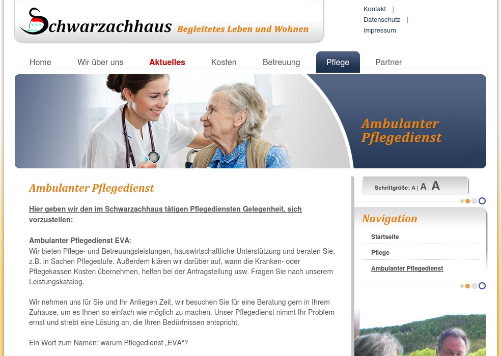 Ambulanter Pflegedienst EVA