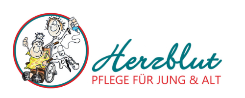Logo: Herzblut Pflege für Jung und Alt, Inh. Kathleen Schubert