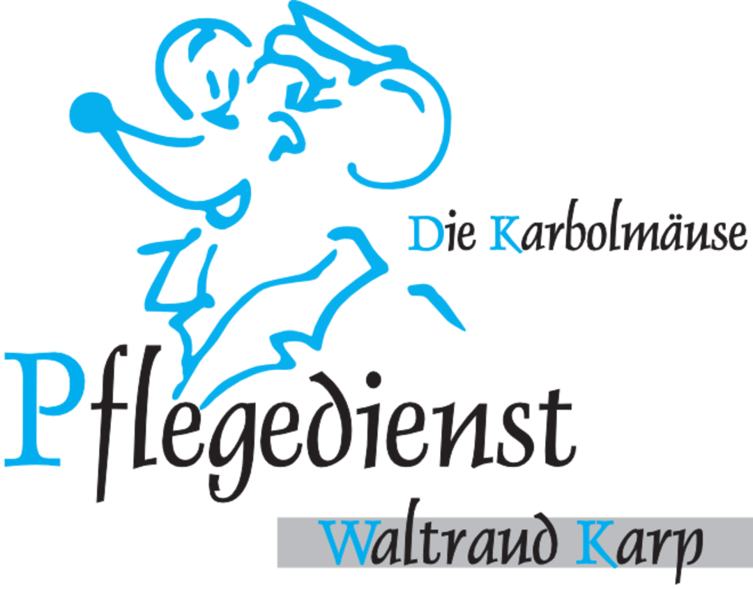 Logo: Die Karbolmäuse - Pflegedienst Waltraud Karp