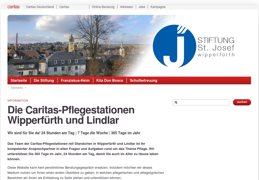 Caritas-Pflegestation