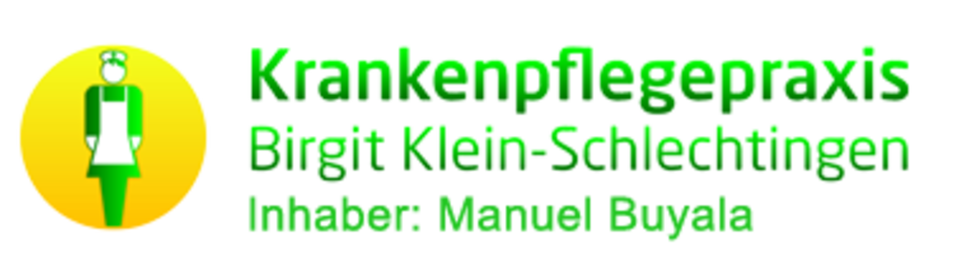 Logo: Krankenpflegepraxis Birgit Klein-Schlechtingen Inh. Manuel Buyala