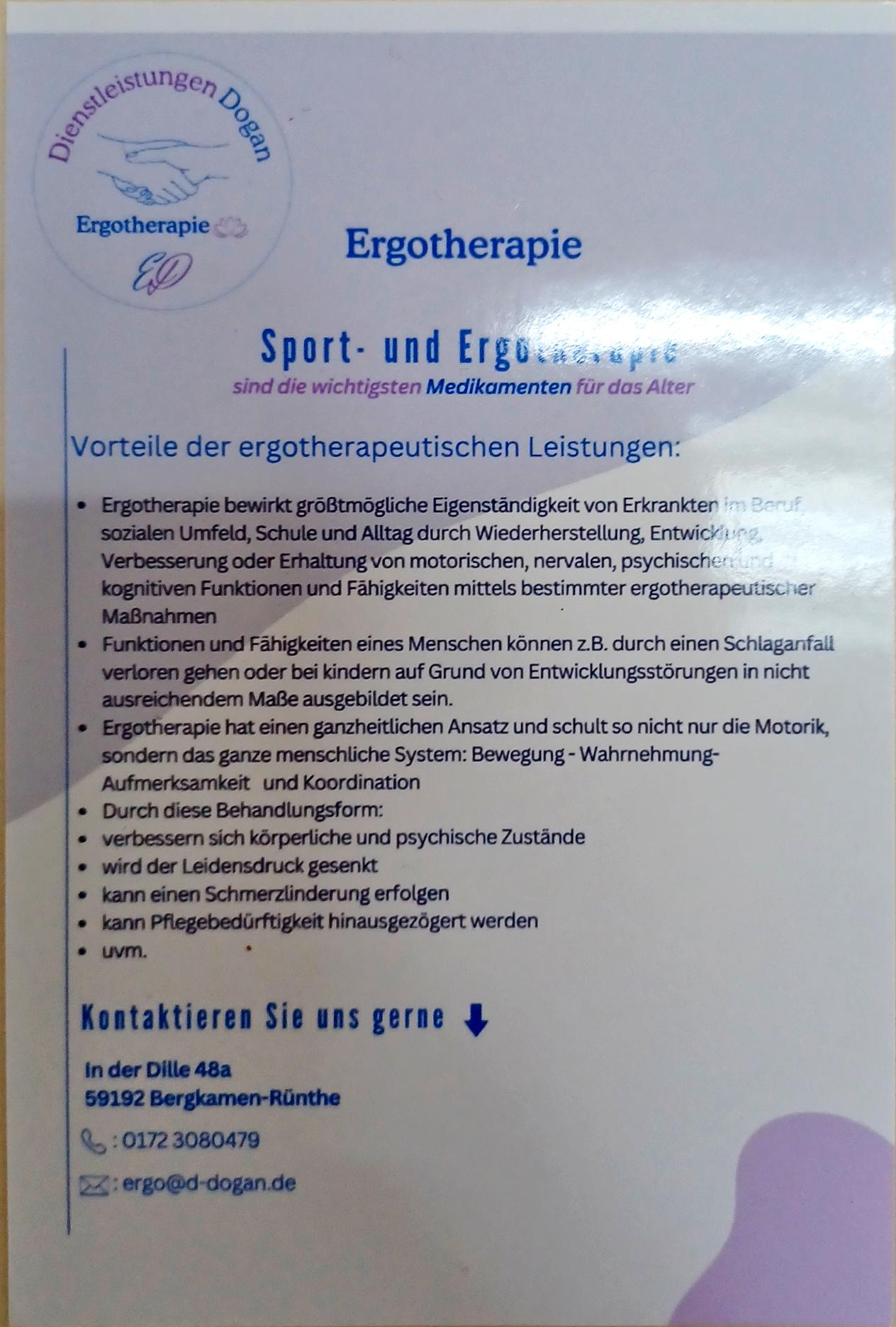 Dienstleistungen Dogan GmbH