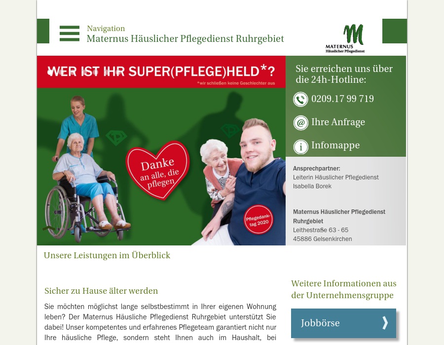Maternus Häuslicher Pflegedienst Ruhrgebiet GmbH
