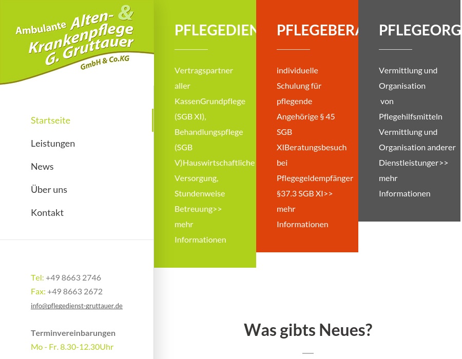 Amb. Alten- und Krankenpflege G. Gruttauer GmbH & Co. KG