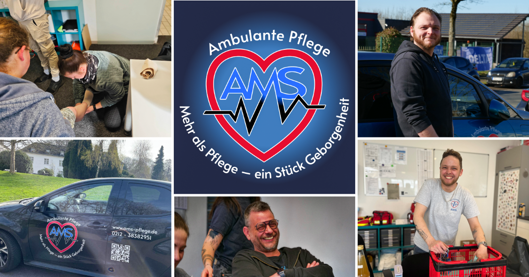 Logo: AMS ambulante Pflege Krefeld
