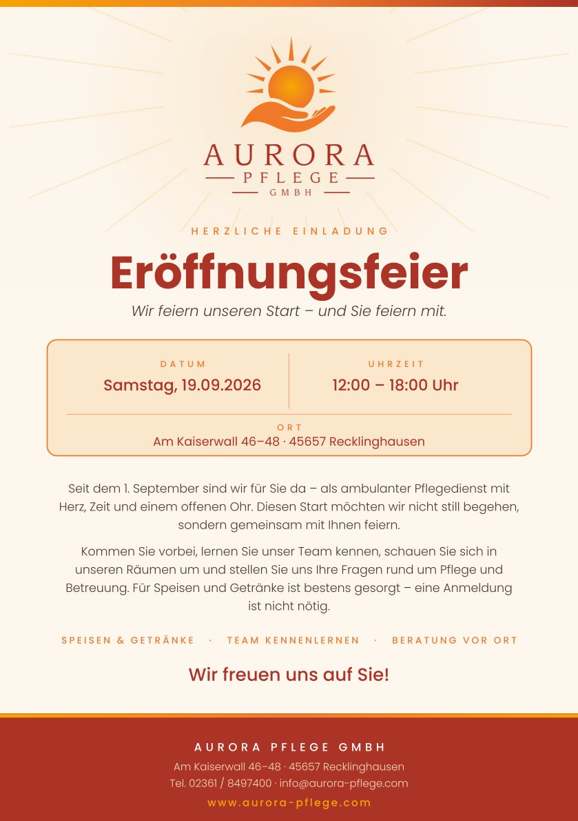 Logo: Aurora Pflege GmbH