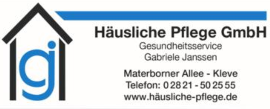 Logo: Häusliche Pflege GmbH Gesundheitsservice Gabriele Janssen