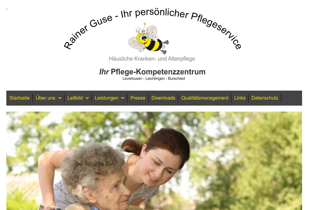 IHR persönlicher Pflegeservice Rainer Guse Häusliche Kranken- und Altenpflege