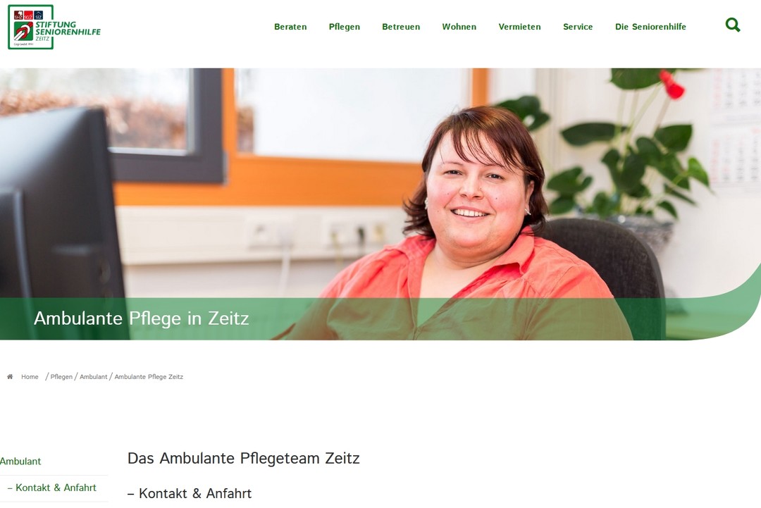 Seniorenhilfe Zeitz gGmbH, Das Ambulante Pflegeteam