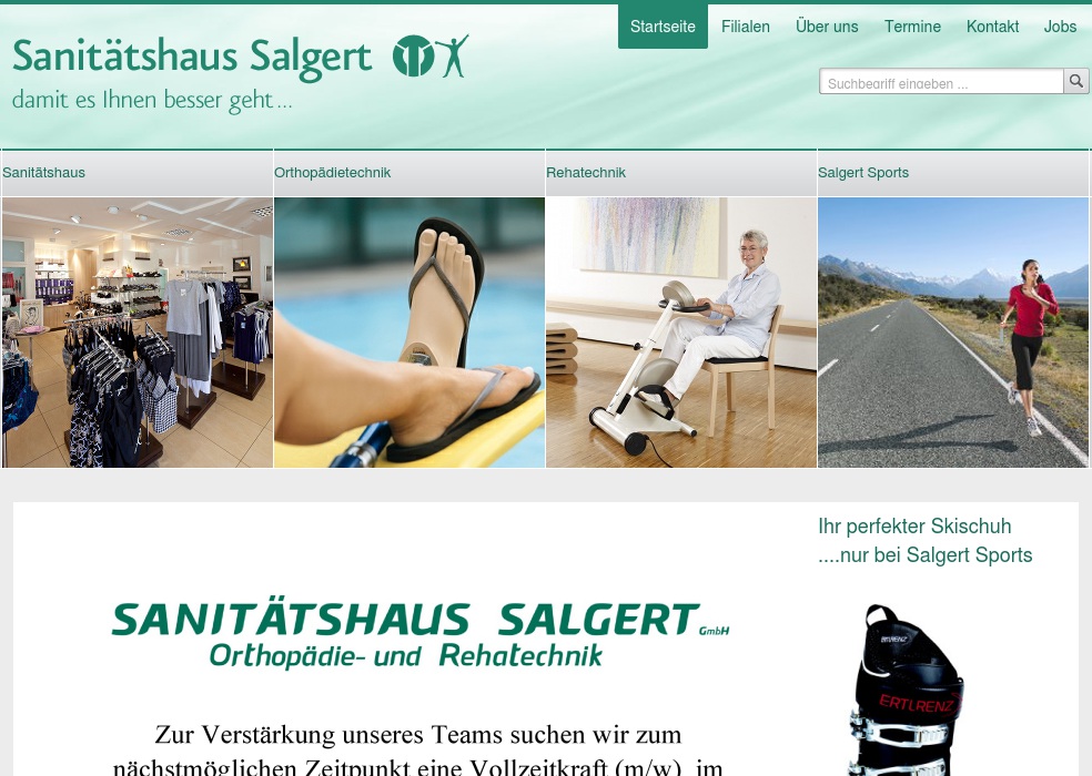 Sanitätshaus Salgert GmbH Sanitätshaus