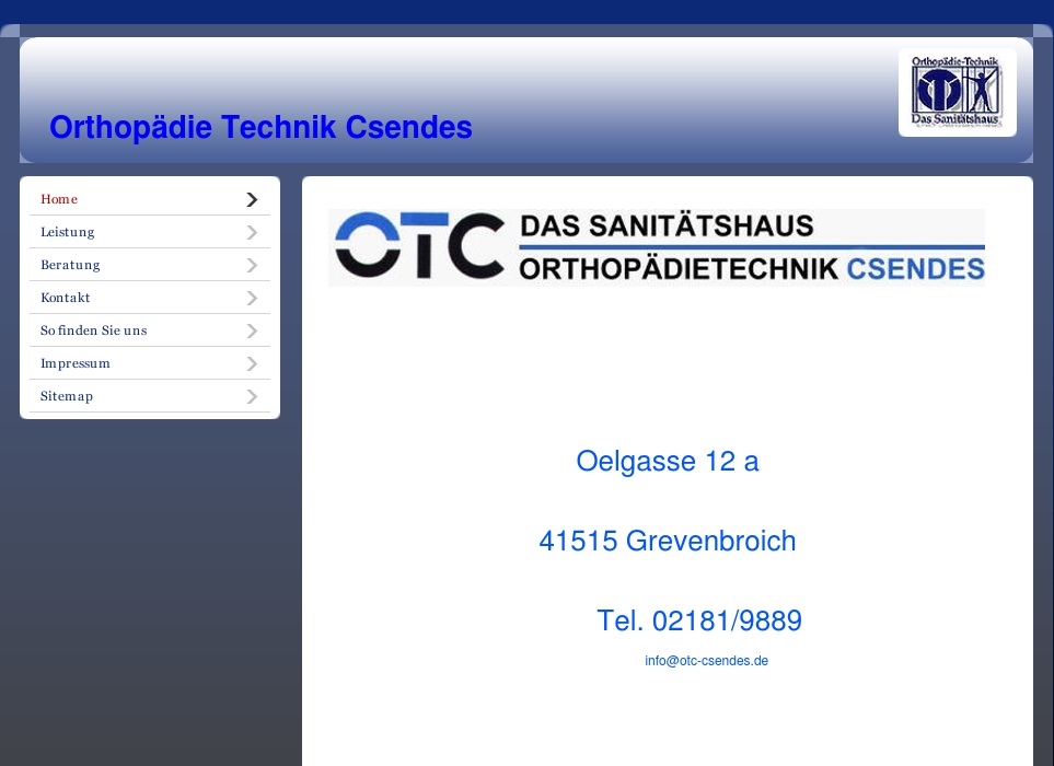 Orthopädie Technik Csendes