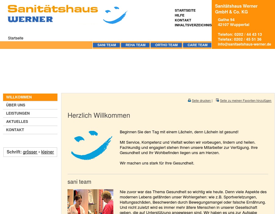 Sanitätshaus Werner GmbH & Co. KG