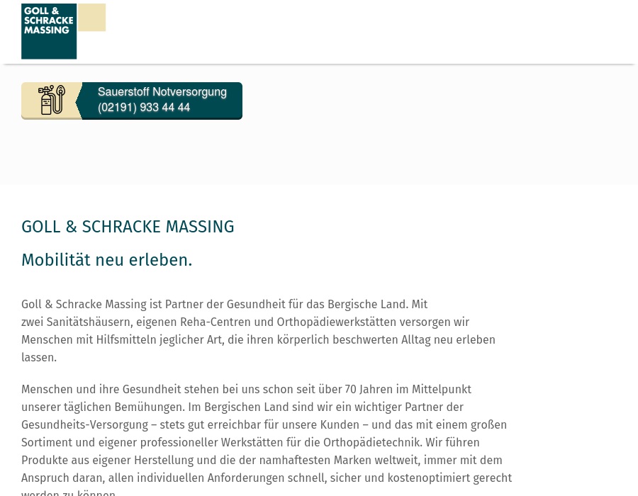 Goll & Schracke, Massing GmbH & Co. KG