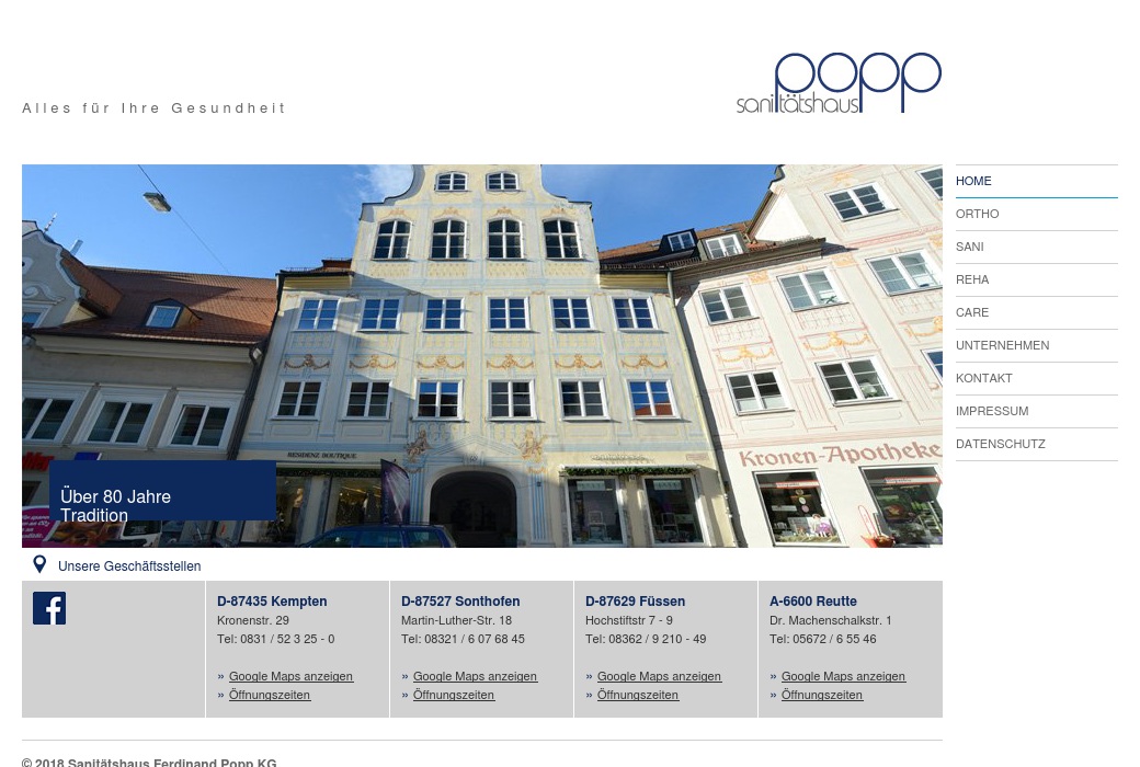 Popp Sanitätshaus KG