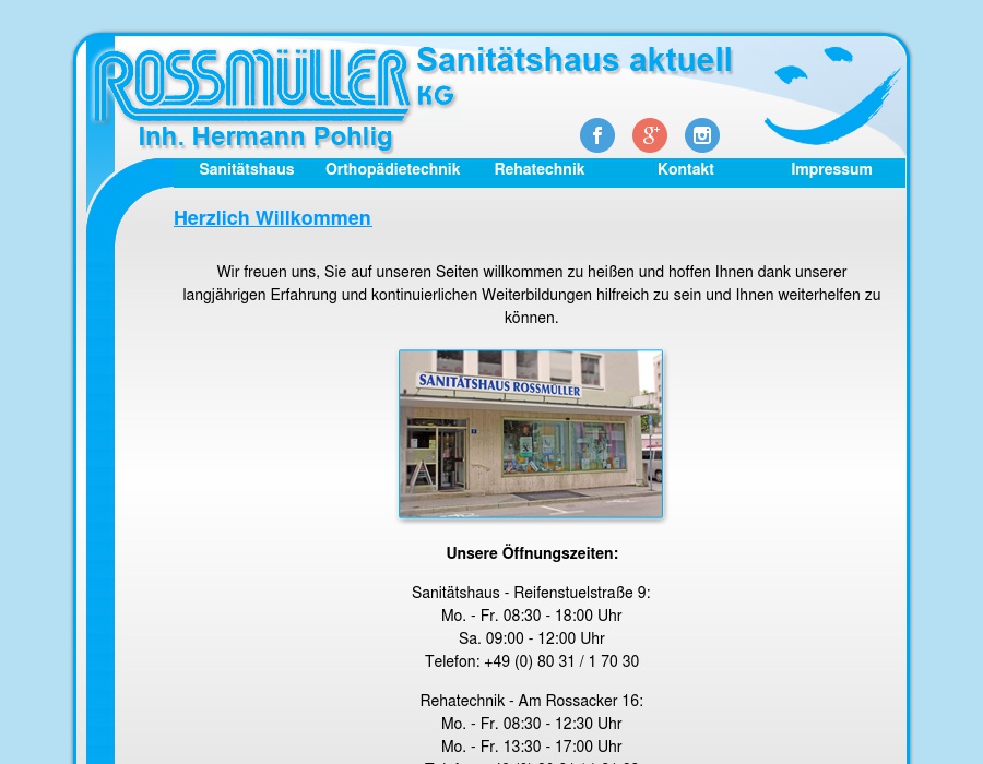 Rossmüller Sanitätshaus