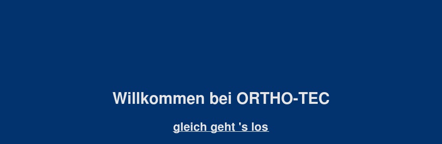 ORTHO-TEC Birkmann & Protze GmbH Sanitätshaus