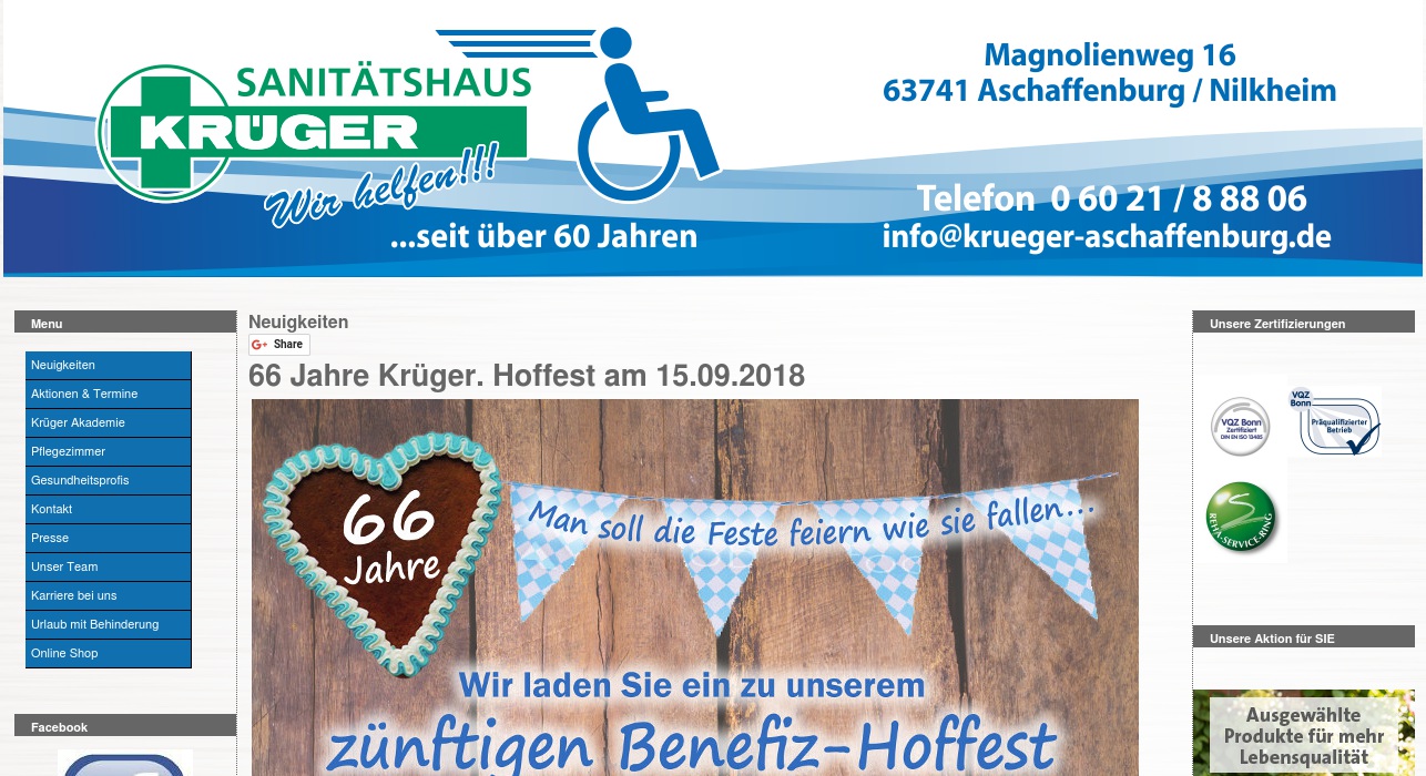 Krüger Sanitätshaus