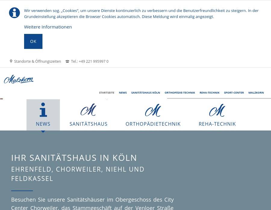 Malzkorn GmbH Sanitätshaus