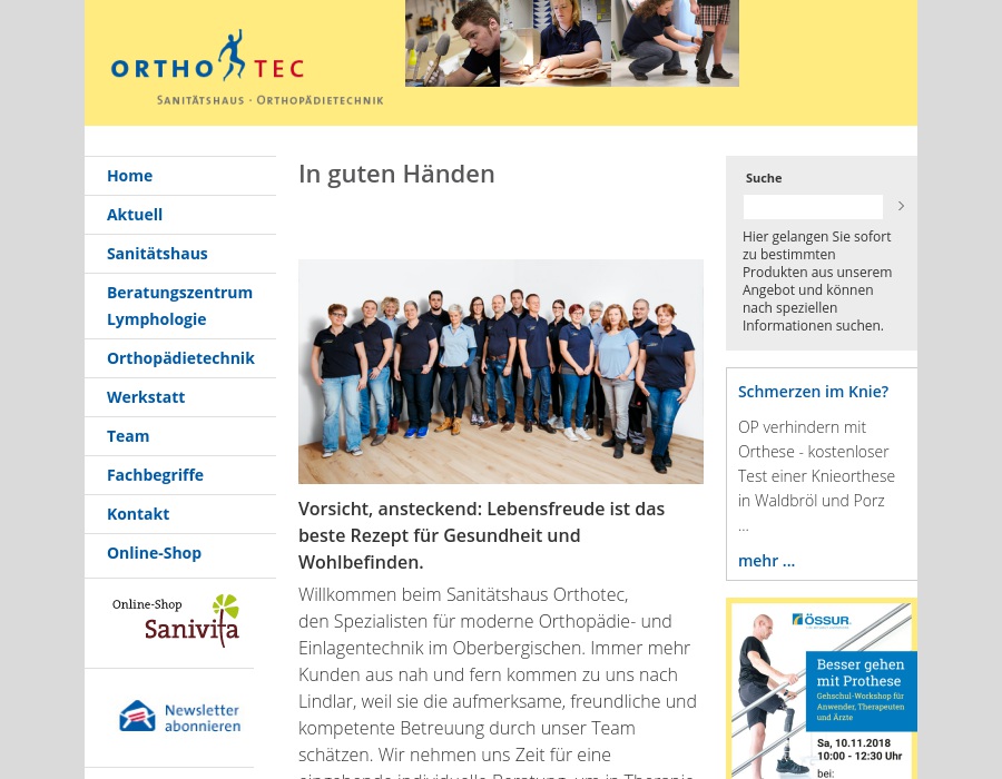 Sanitätshaus OrthoTEC GmbH