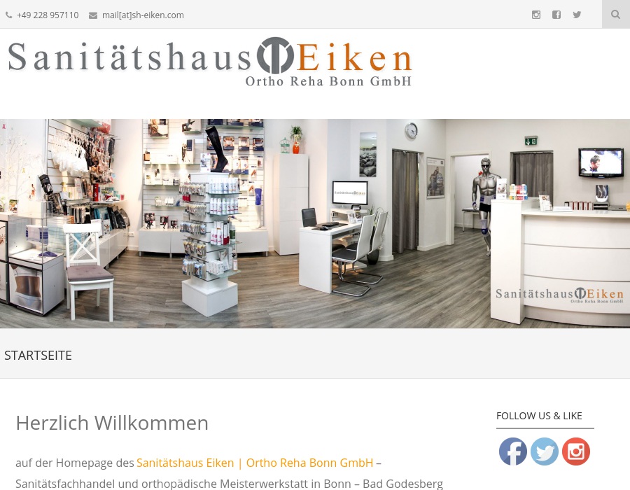 Eiken Sanitätshaus Ortho Reha Bonn GmbH