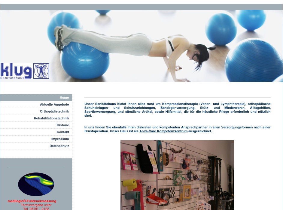 Sanitäts- und Miederhaus Klug Inh. Wolfgang Klug