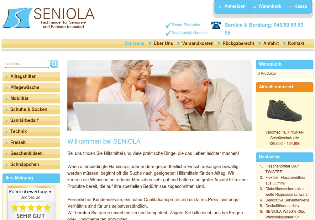SENIOLA Senioren- und Behindertenbedarf Inh. Ute Henschel