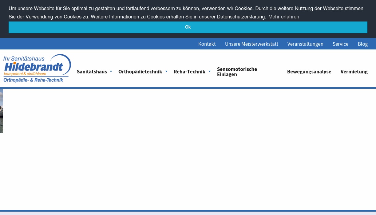 Sanitätshaus Hildebrandt Orthopädietechnik