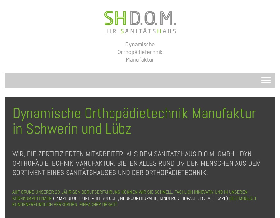 Sanitätshaus D.O.M. GmbH