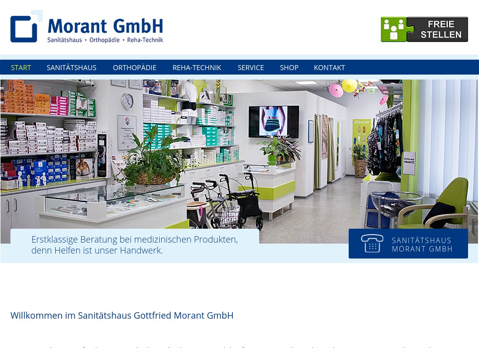 Sanitätshaus G. Morant GmbH Orthopädietechnik