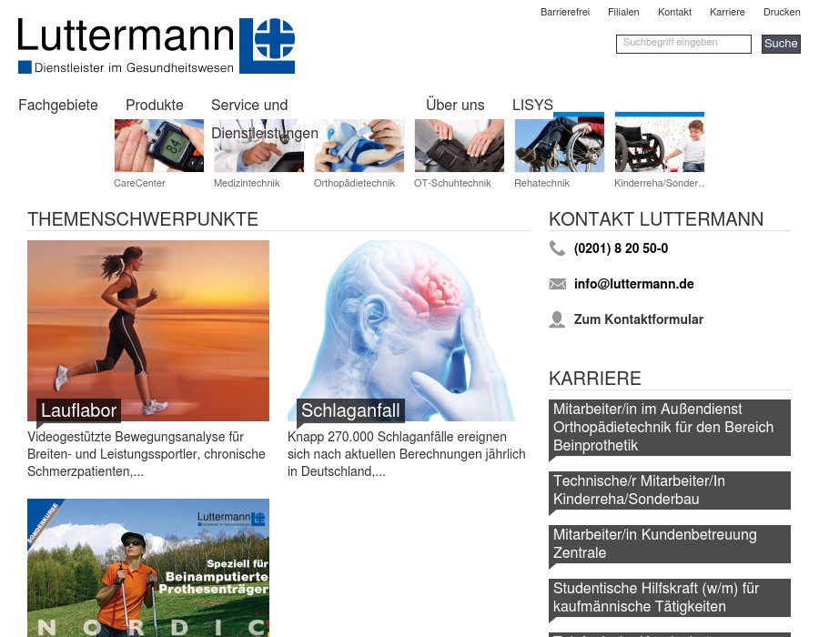 Luttermann GmbH & Co.KG Dienstleister im Gesundheitswesen