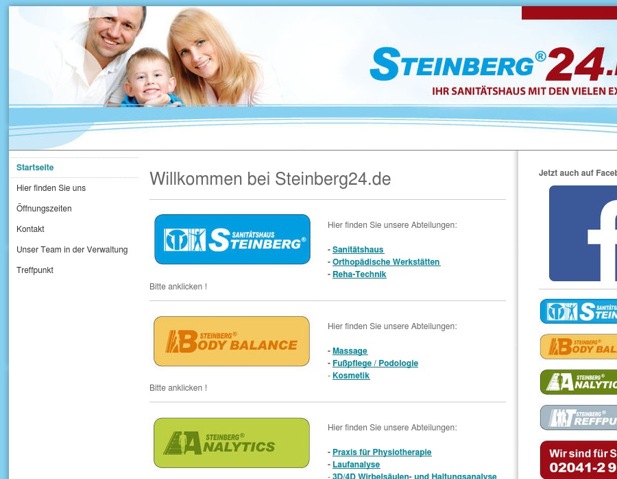 Steinberg Sanitätshaus Inh. Christoph Franke Sanitätshaus