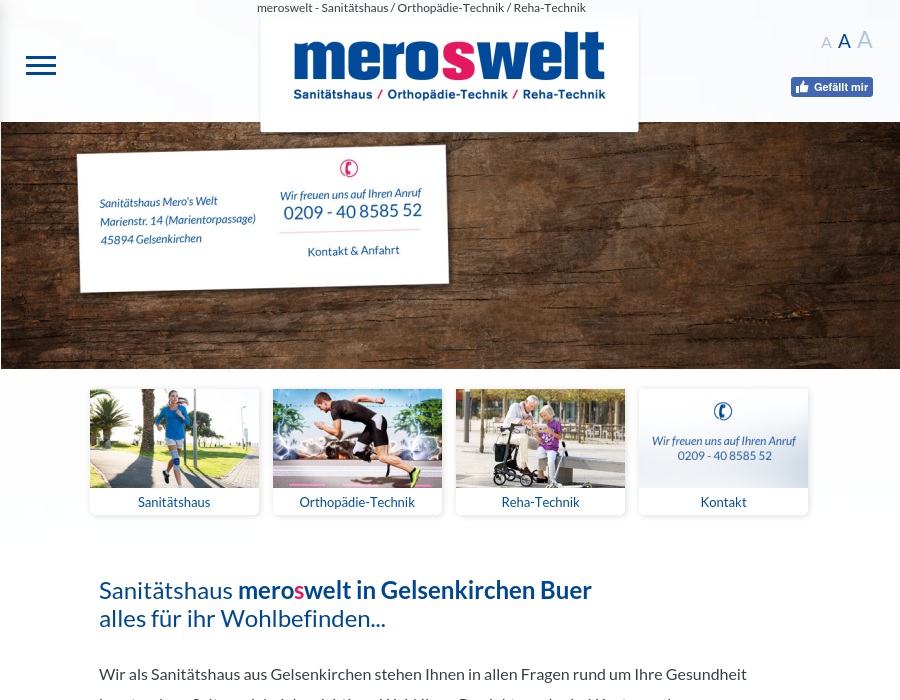 Meros Welt Sanitätshaus