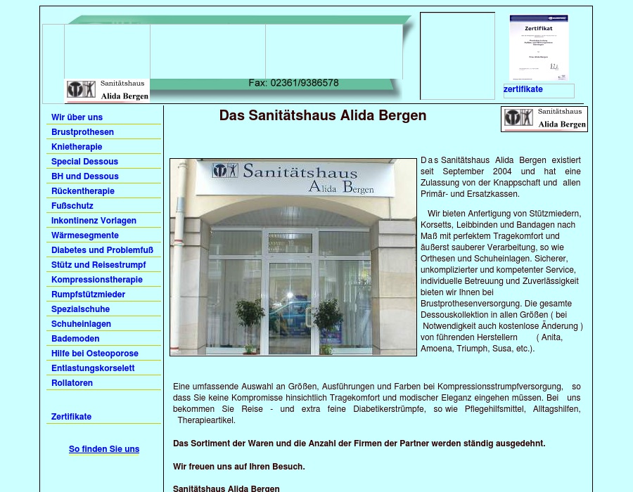 Sanitätshaus Alida Bergen