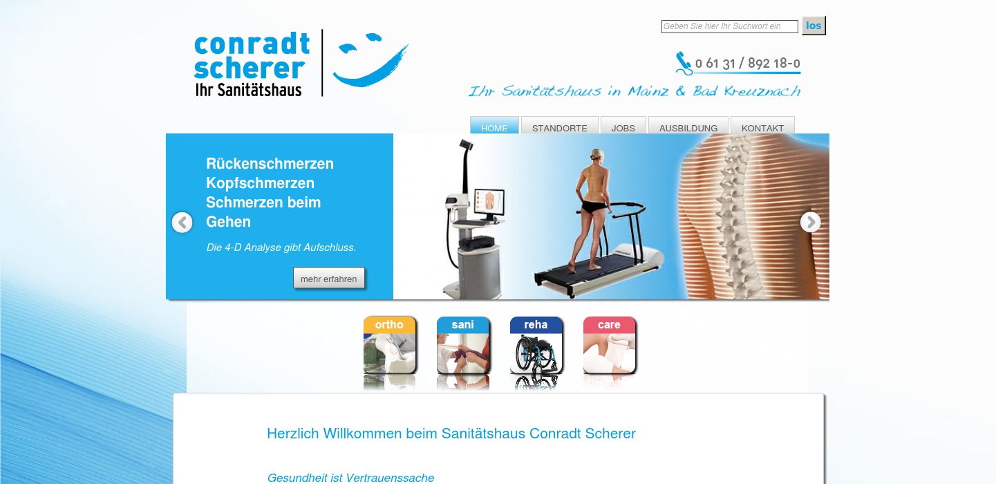 Conradt Scherer GmbH Sanitätshaus