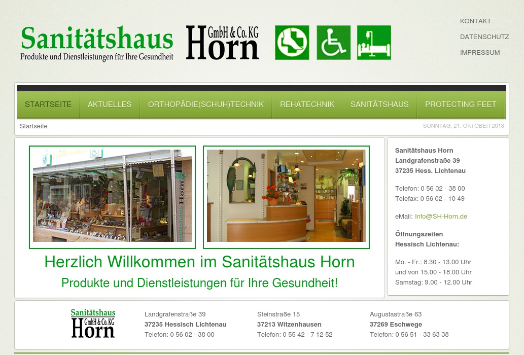 Sanitätshaus Horn GmbH&Co.KG