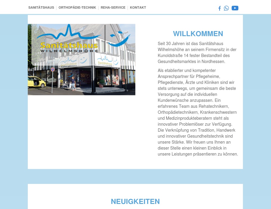 Sanitätshaus Wilhelmshöhe Brunke GmbH