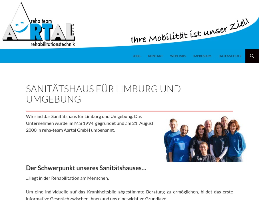 Sanitätshaus / reha-team Aartal GmbH