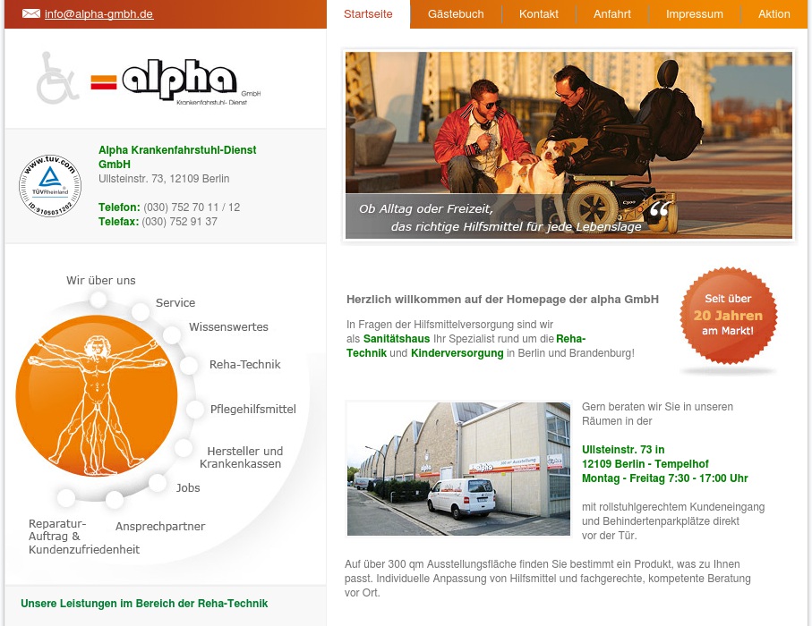 alpha Krankenfahrstuhl-Dienst GmbH