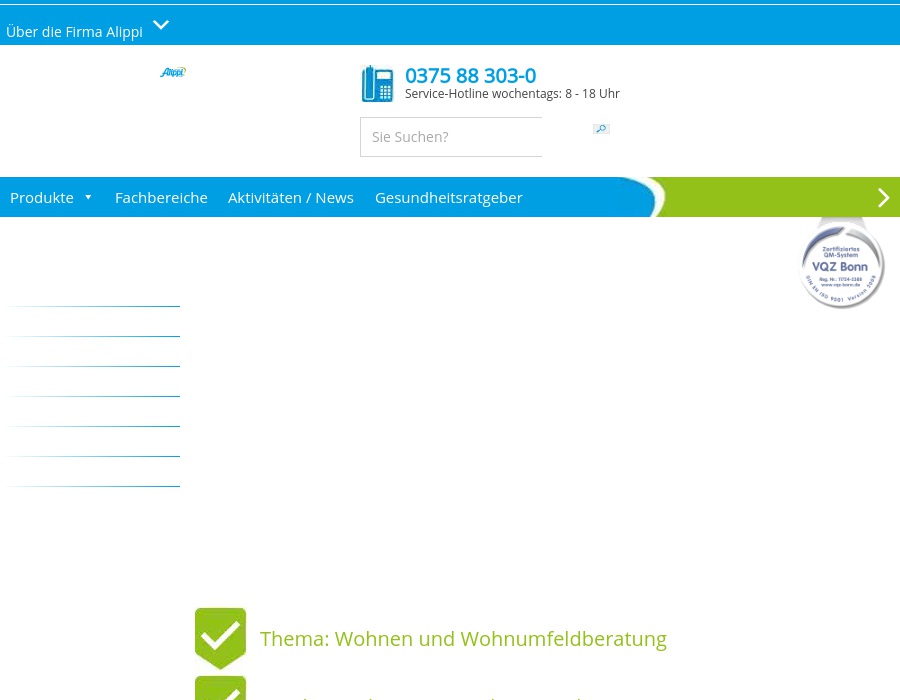 Alippi Zentrale Reha- u. Orthopädietechnik Sanitätshaus