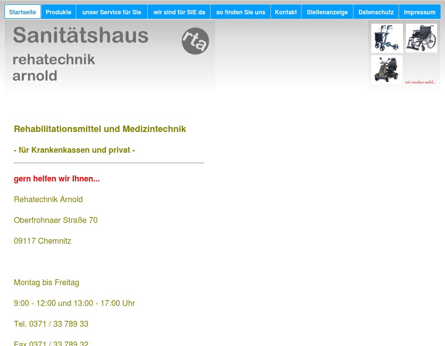 Arnold Rehatechnik Sanitätshaus