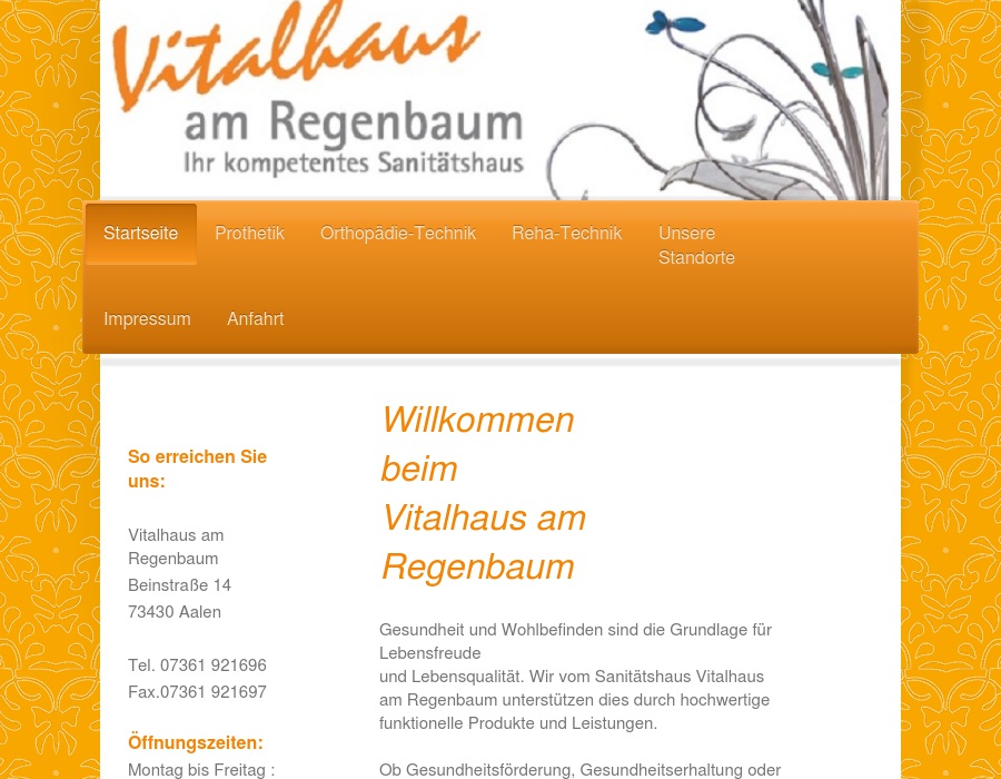 Vitalhaus am Regenbaum Sanitätsartikel