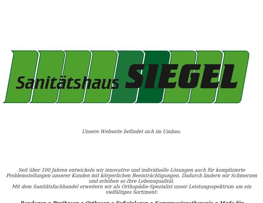 Sanitätshaus Siegel Inh. Armin Augner