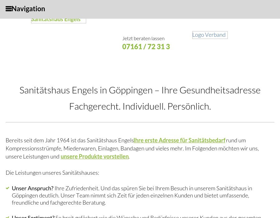 Sanitätshaus Engels