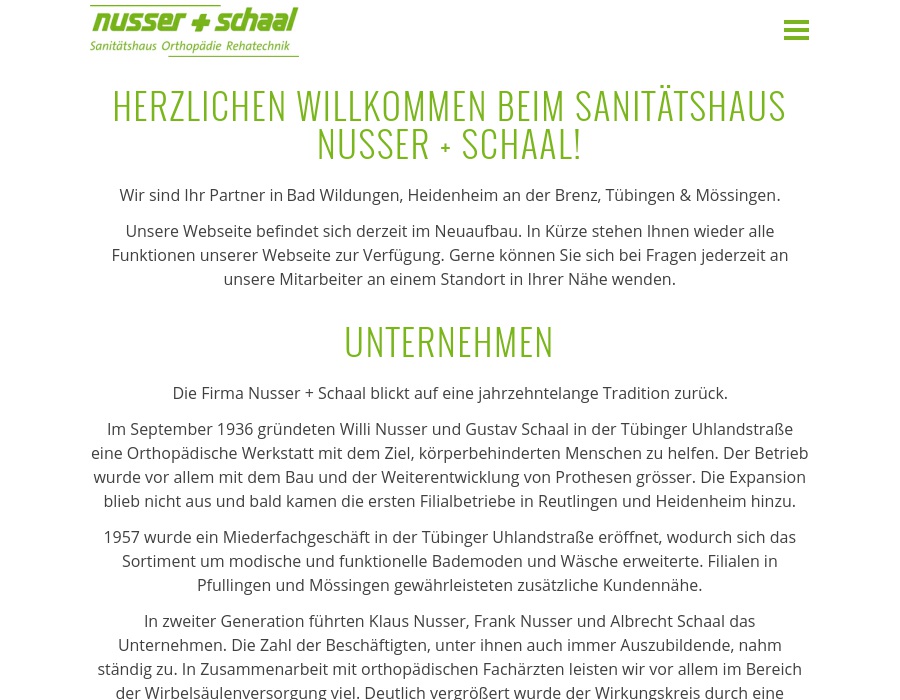 Nusser & Schaal GmbH Sanitätshaus