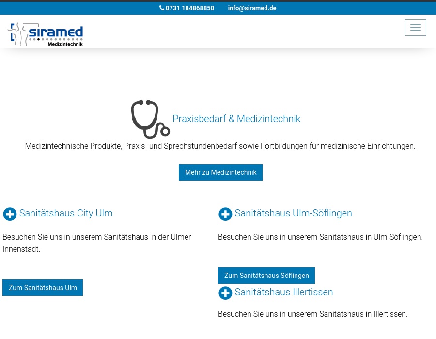 siramed Sanitätshaus GmbH & Co. KG