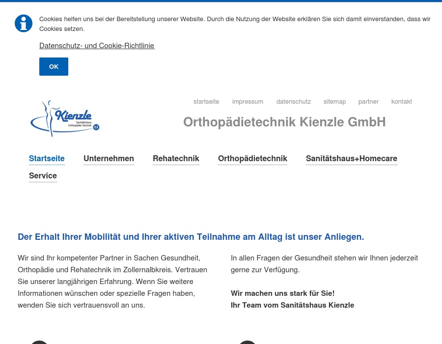 Kienzle GmbH Sanitätshaus