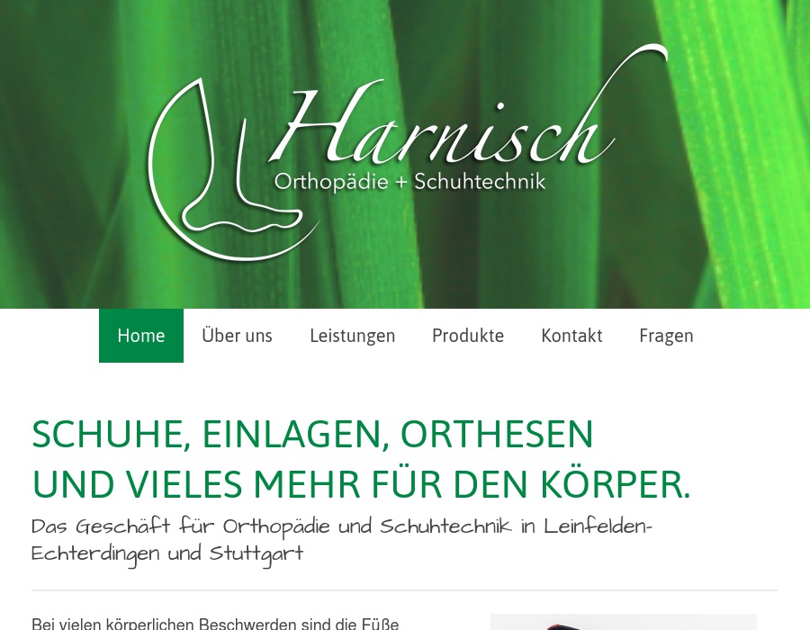 HARNISCH Orthopädie- und Schuhtechnik