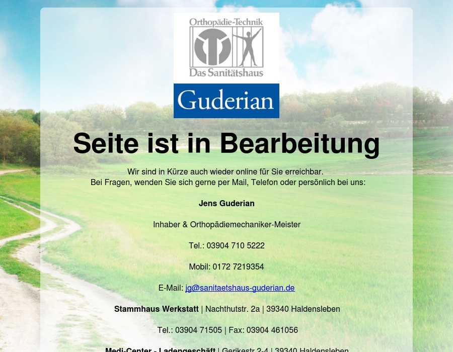 Sanitätshaus Guderian Gbr