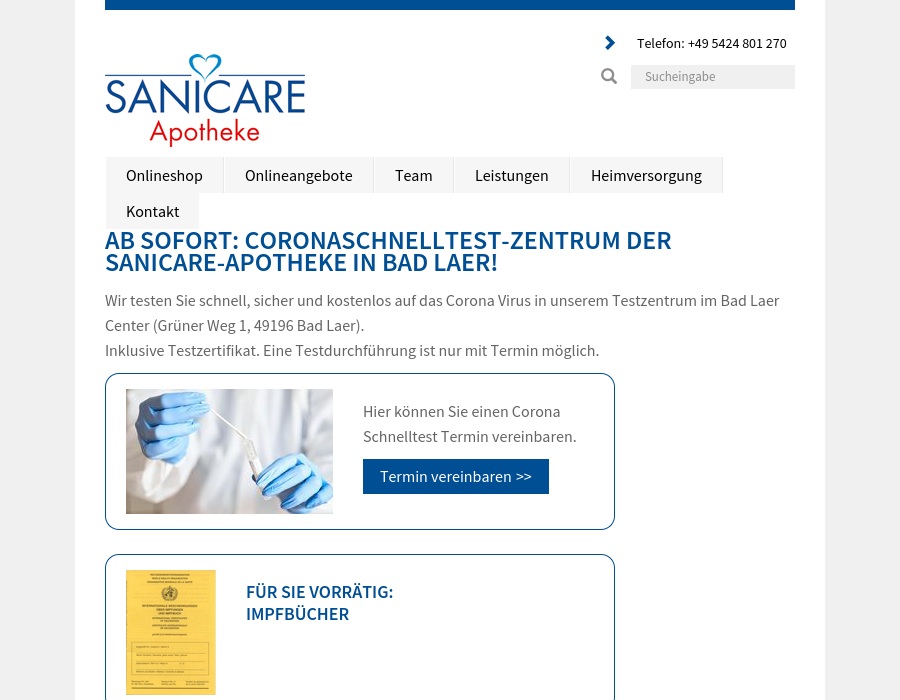 Sanicare Apotheke