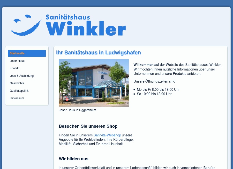 Sanitätshaus Winkler GmbH